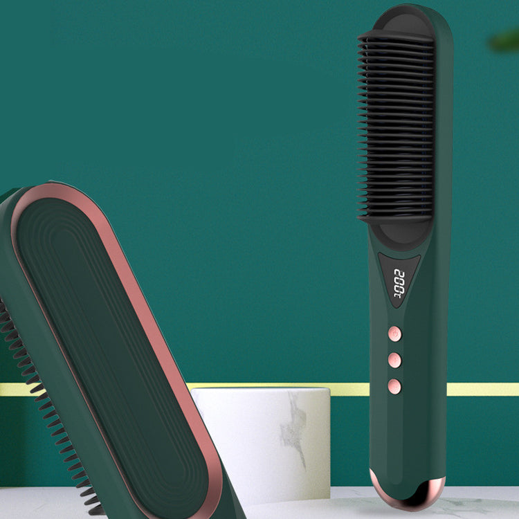Beard Comb Beard Hair Straightener Brush Hot Comb 
