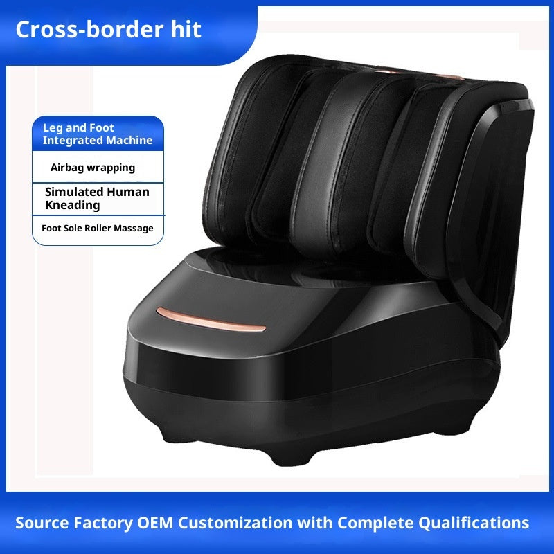 Fully Wrapped Foot Massager Heated Foot Massage Machine with simulated human kneading and airbag wrapping.