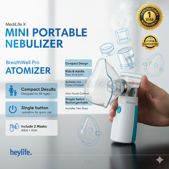 EasyBreath™ Portable Nebulizer – Fast & Effective Mist Therapy